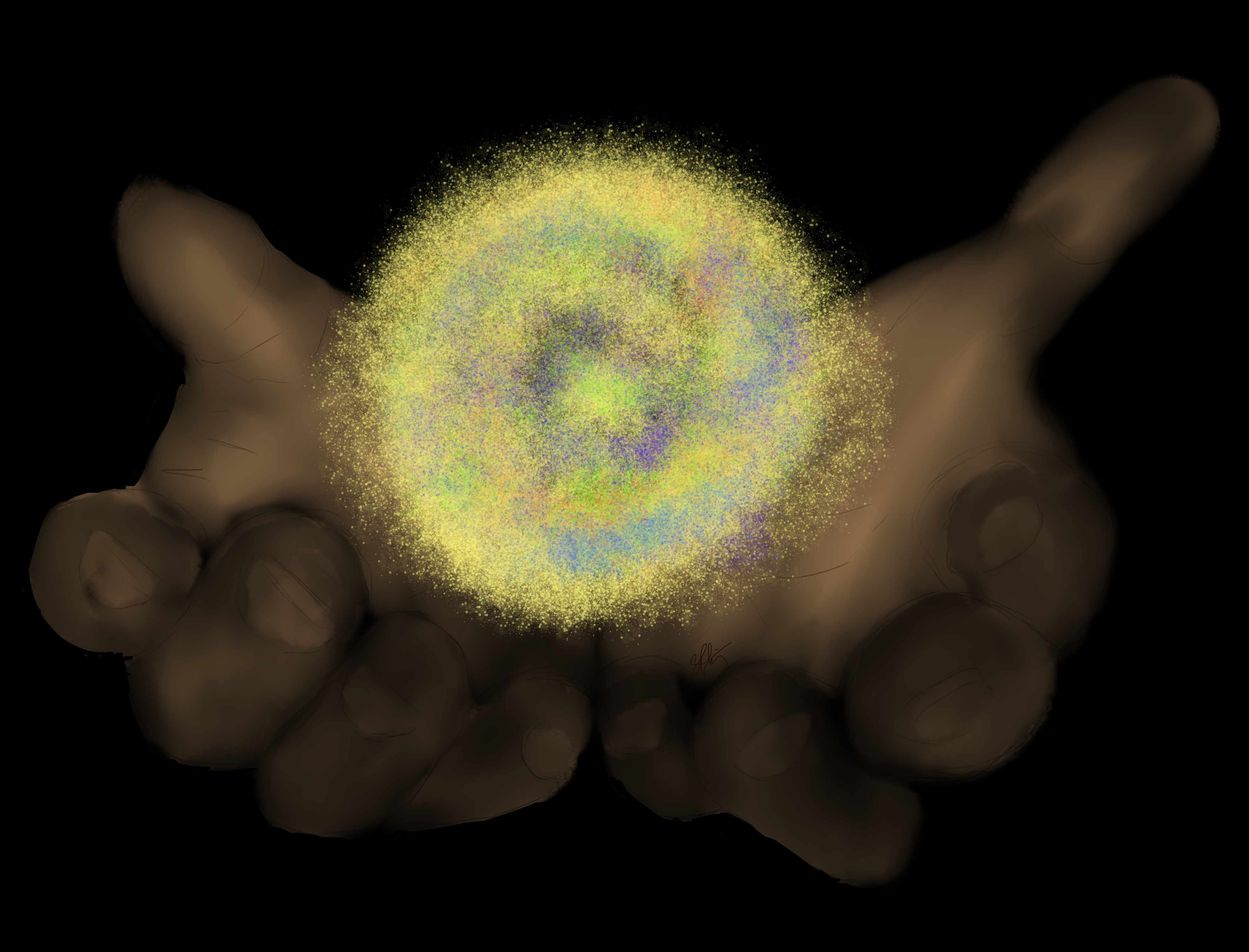 Image titled 'Sharing Light'